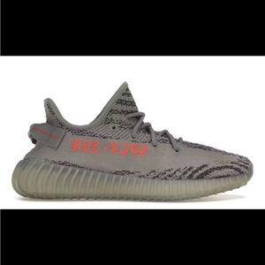 Yeezy Boost 350 V2 Grey with Orange SPLY-350